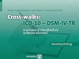 E-Book (pdf) ICD-10 /DSM-IV Crosswalks von Schulte-Markwort, M. / Marutt, K. / Riedesser