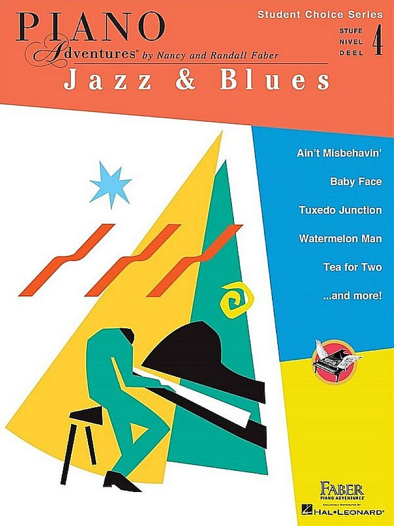 Piano Adventures - Jazz & Blues Level 4