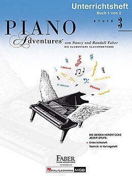 Nancy Faber Notenblätter Piano Adventures Stufe 3 - Unterrichtsheft Band 1