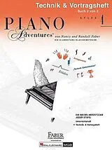 Nancy Faber Notenblätter Piano Adventures Stufe 4 - Technik- und Vortragsheft Band 2