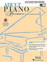 Livre Relié Adult Piano Adventures All-In-One Lesson Book 2 (Book/Online Audio) de Nancy (COP) Faber, Randall (COP) Faber