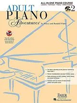 Fester Einband Adult Piano Adventures All-In-One Lesson Book 2 (Book/Online Audio) von Nancy (COP) Faber, Randall (COP) Faber