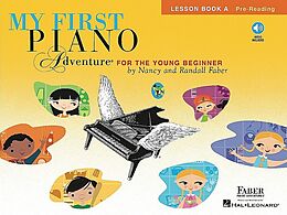 Couverture cartonnée My First Piano Adventure Lesson Book a de Nancy Faber, Randall Faber