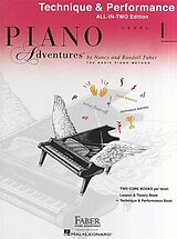 Randall Faber Notenblätter Piano Adventures All-In-Two Level 1 Techique & Performance