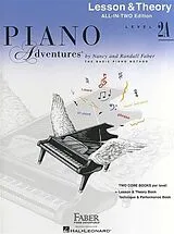 Kartonierter Einband Piano Adventures All-in-Two Level 2a Lesson/Theory von Nancy Faber