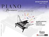 Nancy Faber Notenblätter Piano Adventures Stufe 1 - Unterrichtsheft Band 1 (+Online Audio)