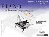 Nancy Faber Notenblätter Piano Adventures Stufe 1 - Technik- und Vortragsheft Band 2