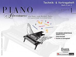 Nancy Faber Notenblätter Piano Adventures Stufe 1 - Technik- und Vortragsheft Band 2