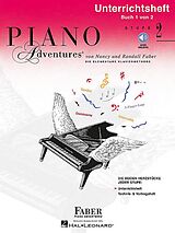 Nancy Faber Notenblätter Piano Adventures Stufe 2 - Unterrichtsheft Band 1 (+Online Audio)