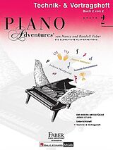 Nancy Faber Notenblätter Piano Adventures Stufe 2 - Technik- und Vortragsheft Band 2