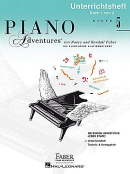 Nancy Faber Notenblätter Piano Adventures Stufe 5 - Unterrichtsheft Band 1