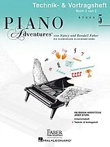 Nancy Faber Notenblätter Piano Adventures Stufe 5 - Technik- & Vortragsheft Band 2