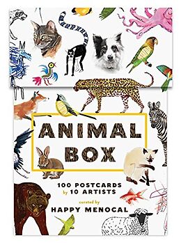 Postkartenbuch/Postkartensatz Animal Box Postcards von Princeton Architectural Press