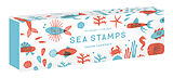 Article non livre Sea Stamps de Louise Lockhart