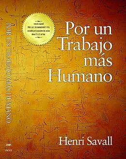 E-Book (epub) Por un Trabajo mas Humano von Henri Savall