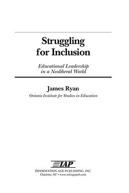 E-Book (pdf) Struggling for Inclusion von James Ryan