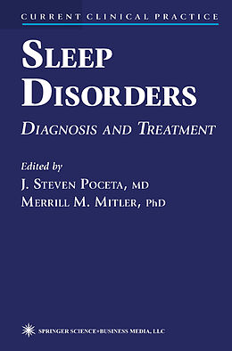 Kartonierter Einband Sleep Disorders von J. Steven Poceta