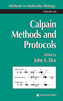 Kartonierter Einband Calpain Methods and Protocols von 