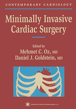 Couverture cartonnée Minimally Invasive Cardiac Surgery de 