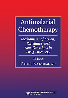 Couverture cartonnée Antimalarial Chemotherapy de 