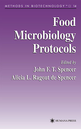 Kartonierter Einband Food Microbiology Protocols von 
