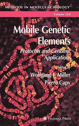 Kartonierter Einband Mobile Genetic Elements von Wolfgang J. Miller
