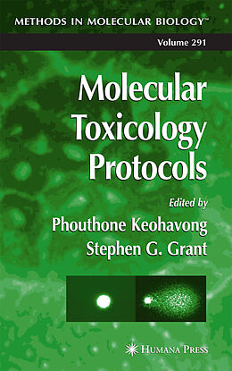 Kartonierter Einband Molecular Toxicology Protocols von Phouthone Keohavong