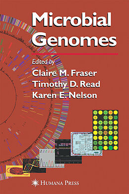 Couverture cartonnée Microbial Genomes de 