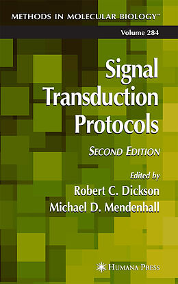 Kartonierter Einband Signal Transduction Protocols von 