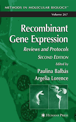 Kartonierter Einband Recombinant Gene Expression von 