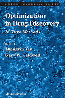 Couverture cartonnée Optimization in Drug Discovery de Zhengyin Yan