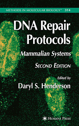 Kartonierter Einband DNA Repair Protocols von Daryl S. Henderson