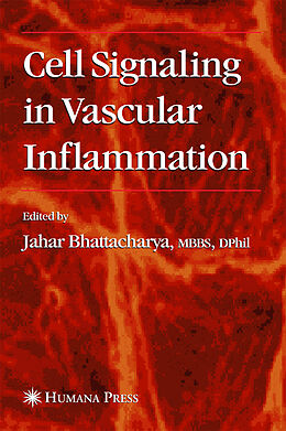 Couverture cartonnée Cell Signaling in Vascular Inflammation de Jahar Bhattacharya