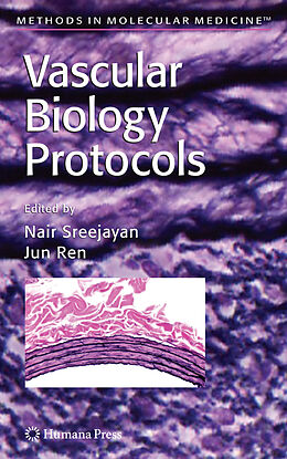 Couverture cartonnée Vascular Biology Protocols de 