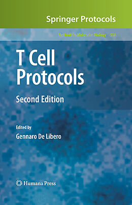 Kartonierter Einband T Cell Protocols von 