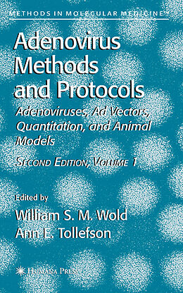 Couverture cartonnée Adenovirus Methods and Protocols de William S. M. Wold