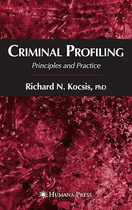 Couverture cartonnée Criminal Profiling de Richard N Kocsis