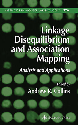 Kartonierter Einband Linkage Disequilibrium and Association Mapping von Andrew R. Collins