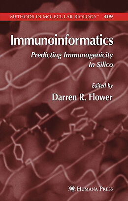 Kartonierter Einband Immunoinformatics von Darren R. Flower