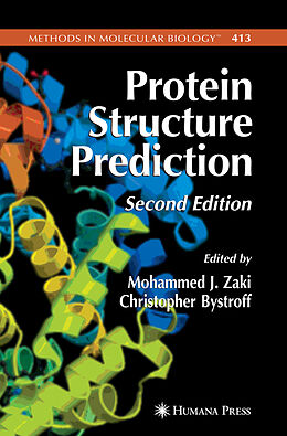 Kartonierter Einband Protein Structure Prediction von Mohammed Zaki