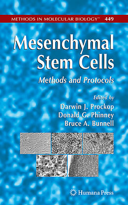 Kartonierter Einband Mesenchymal Stem Cells von Darwin J. Prockop