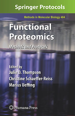 Kartonierter Einband Functional Proteomics von 