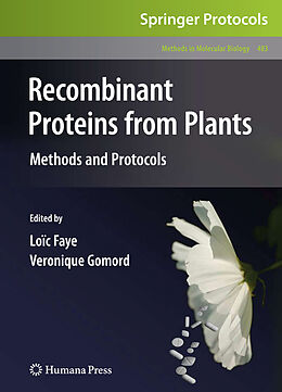 Kartonierter Einband Recombinant Proteins From Plants von 