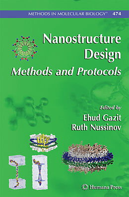 Kartonierter Einband Nanostructure Design von Ehud Gazit