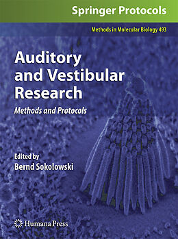 Kartonierter Einband Auditory and Vestibular Research von 