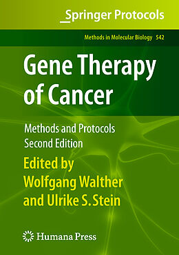 Kartonierter Einband Gene Therapy of Cancer von 