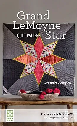 E-Book (epub) Grand LeMoyne Star Quilt Pattern von Jennifer Sampou
