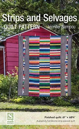 E-Book (epub) Strips and Selvages Quilt Pattern von Jennifer Sampou