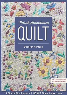 E-Book (epub) Floral Abundance Quilt von Deborah Kemball