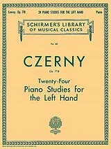 Carl Czerny Notenblätter 24 PIANO STUDIES FOR THE